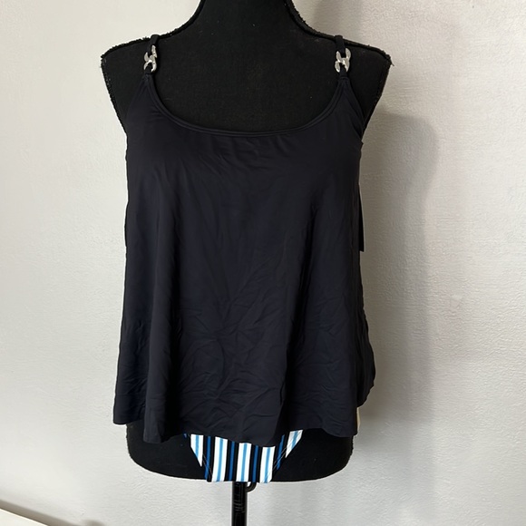 NWT Michael Kors 2 Piece Tankini Swim Suit Size S - Picture 6 of 14